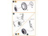 Shop 1/72 MiG-19 wheel set for CP kits Scale Plastic Models and Accessories. Resin Parts. Clear Prop Models Online Store