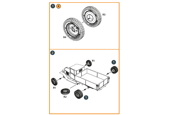 Shop 1/72 ZiS-5V wheel set Scale Plastic Models and Accessories. Resin Parts. Clear Prop Models Online Store