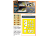 Shop 1/72 Ki-61-II, Ki-100-I painting mask on "yellow kabuki paper" for Finemolds FP17, FP19 kits Scale Plastic Models and Accessories. Resin Parts. Clear Prop Models Online Store