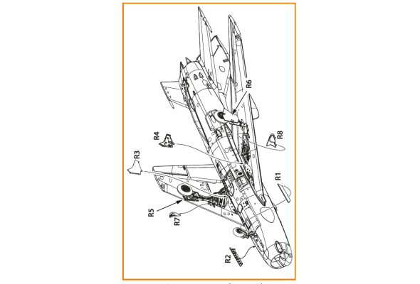 Shop 1/72 MiG-19 undercarriage covers for CP kits Scale Plastic Models and Accessories. Resin Parts. Clear Prop Models Online Store
