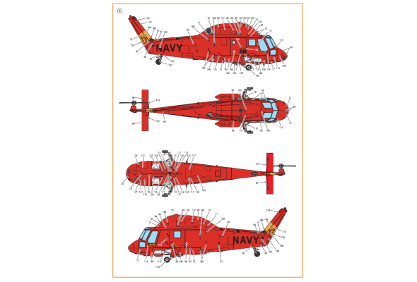 Shop 1/72 UH-2/SH-2 Seasprite (early version) technical stencils Scale Plastic Models and Accessories. Resin Parts. Clear Prop Models Online Store
