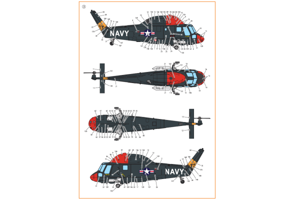Shop 1/72 UH-2/SH-2 Seasprite (early version) technical stencils Scale Plastic Models and Accessories. Resin Parts. Clear Prop Models Online Store