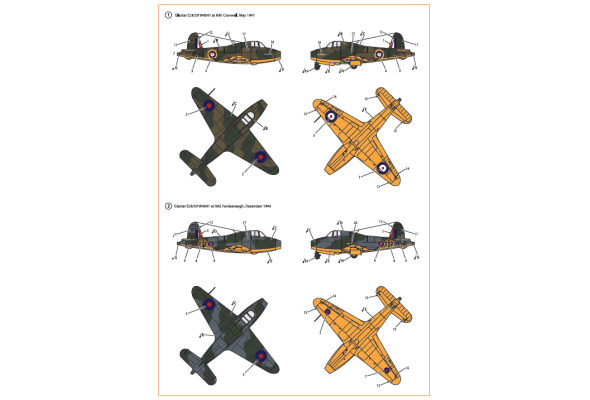 Shop 1/72 Gloster E28/39 Pioneer decal set Scale Plastic Models and Accessories. Resin Parts. Clear Prop Models Online Store
