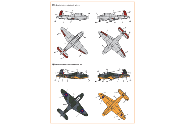 Shop 1/72 Gloster E28/39 Pioneer decal set Scale Plastic Models and Accessories. Resin Parts. Clear Prop Models Online Store