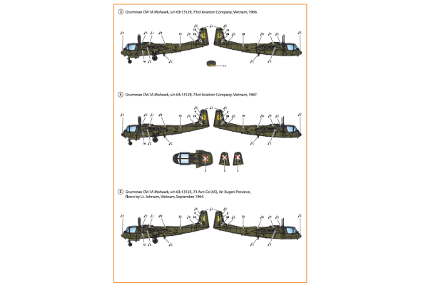 Shop 1/72 OV-1 A/JOV-1A Mohawk decal set Scale Plastic Models and Accessories. Resin Parts. Clear Prop Models Online Store