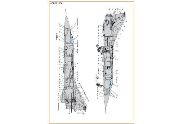Shop 1/72 MiG-23ML, MLA, MLD, P, MLAE standard stencils for CP kits and other Scale Plastic Models and Accessories. Resin Parts. Clear Prop Models Online Store