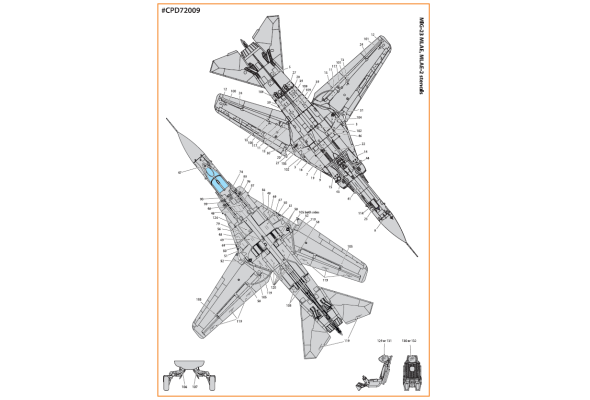 Shop 1/72 MiG-23ML, MLA, MLD, P, MLAE standard english stencils for CP kits and other Scale Plastic Models and Accessories. Resin Parts. Clear Prop Models Online Store