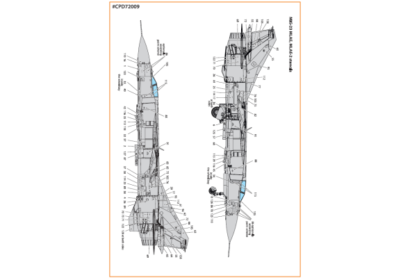 Shop 1/72 MiG-23ML, MLA, MLD, P, MLAE standard english stencils for CP kits and other Scale Plastic Models and Accessories. Resin Parts. Clear Prop Models Online Store