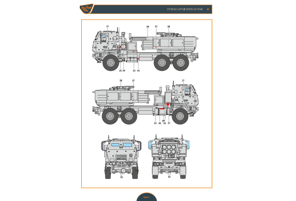 Shop 1/72 M142 Himars in Ukrainian Armed Forces decal set for Foreart, Meng, Dragon kits Scale Plastic Models and Accessories. Resin Parts. Clear Prop Models Online Store