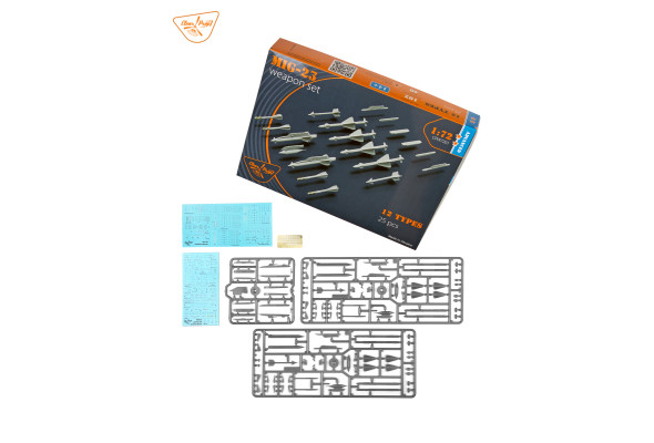 Shop 1/72 MiG-23 Weapon Set Scale Plastic Models and Accessories. Resin Parts. Clear Prop Models Online Store