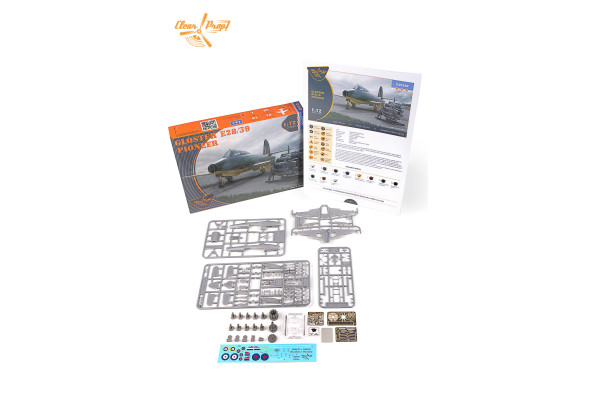 Shop 1/72 GLOSTER E28/39 PIONEER Scale Plastic Models and Accessories. Resin Parts. Clear Prop Models Online Store