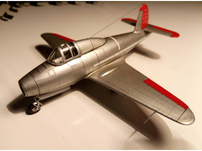 Accembled model Gloster E28/39 Pioneer from Valerij Koval, Ukraine
