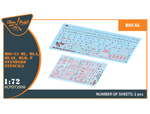 Shop 1/72 MiG-23ML, MLA, MLD, P, MLAE standard stencils for CP kits and other Scale Plastic Models and Accessories. Resin Parts. Clear Prop Models Online Store