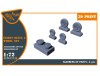 Shop 1/72 Fairey Delta 2 wheel set for Dora Wings kit Scale Plastic Models and Accessories. Resin Parts. Clear Prop Models Online Store