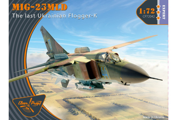 Shop 1/72 MiG-23MLD The last Ukrainian Flogger-К Scale Plastic Models and Accessories. Resin Parts. Clear Prop Models Online Store