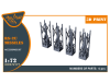 Shop 1/72 RS-2U/US (4pcs) used on the following airplanes: MiG-19PM/PML, MiG-21PF/PFM, Su-9 Scale Plastic Models and Accessories. Resin Parts. Clear Prop Models Online Store