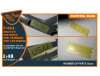 Shop 1/48 F-86A pre-cut patterns for numbers and lettering painting mask on "yellow kabuki paper" for CP4825 kit Scale Plastic Models and Accessories. Resin Parts. Clear Prop Models Online Store