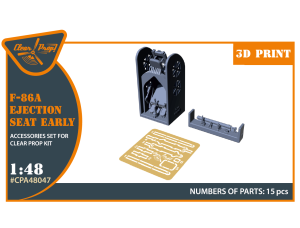 Shop 1/48 F-86A Ejection seat early for CP kits Scale Plastic Models and Accessories. Resin Parts. Clear Prop Models Online Store