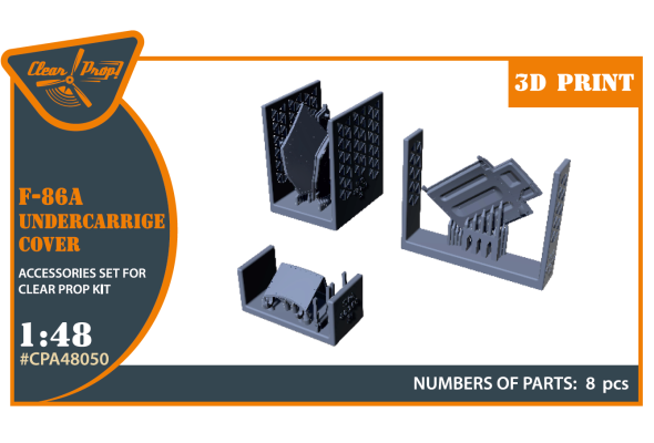 Shop 1/48 F-86A undercarriage covers for CP kits Scale Plastic Models and Accessories. Resin Parts. Clear Prop Models Online Store