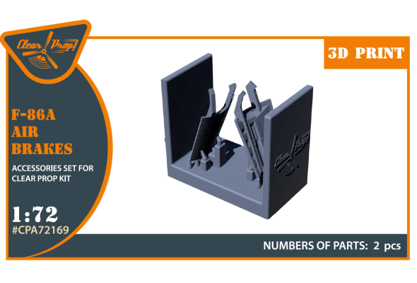 Shop 1/72 F-86A air brakes for CP kits Scale Plastic Models and Accessories. Resin Parts. Clear Prop Models Online Store