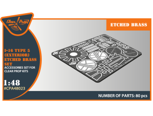 Shop 1/48 I-16 type 5 EXTERIOR PE set Scale Plastic Models and Accessories. Resin Parts. Clear Prop Models Online Store