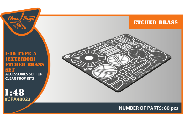 Shop 1/48 I-16 type 5 EXTERIOR PE set Scale Plastic Models and Accessories. Resin Parts. Clear Prop Models Online Store