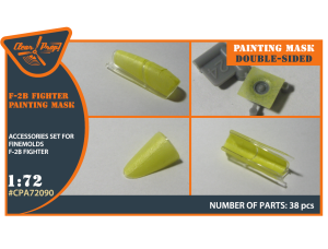 Shop 1/72 F-2B Fighter double-sided painting mask on "yellow kabuki paper" for Finemolds kits Scale Plastic Models and Accessories. Resin Parts. Clear Prop Models Online Store