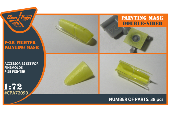 Shop 1/72 F-2B Fighter double-sided painting mask on "yellow kabuki paper" for Finemolds kits Scale Plastic Models and Accessories. Resin Parts. Clear Prop Models Online Store