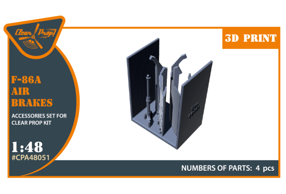 Shop 1/48 F-86A air brakes for CP kits Scale Plastic Models and Accessories. Resin Parts. Clear Prop Models Online Store