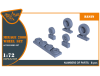 Shop 1/72 Mirage-2000 wheel set Scale Plastic Models and Accessories. Resin Parts. Clear Prop Models Online Store