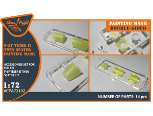 Shop 1/72 F-5F Tiger II painting mask on "yellow kabuki paper" for Italeri kits Scale Plastic Models and Accessories. Resin Parts. Clear Prop Models Online Store