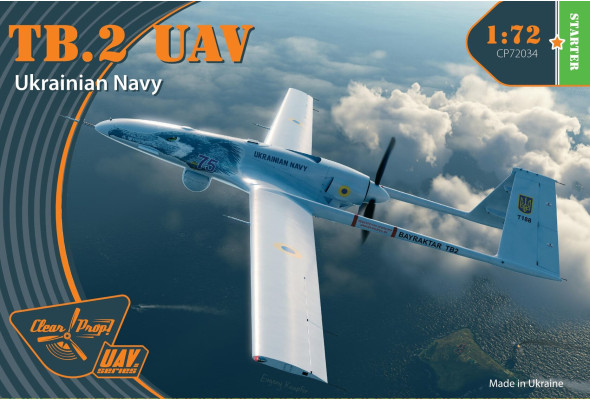 Shop 1/72 TB.2 UAV UKRAINIAN NAVY Scale Plastic Models and Accessories. Resin Parts. Clear Prop Models Online Store