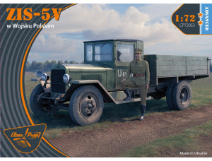 Shop 1/72 ZiS-5V "W Wojsku Polskim" Scale Plastic Models and Accessories. Resin Parts. Clear Prop Models Online Store