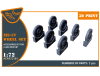 Shop 1/72 ZiS-5V wheel set Scale Plastic Models and Accessories. Resin Parts. Clear Prop Models Online Store