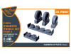 Shop 1/48 F-86A Weighted wheels set type 1 for CP kits Scale Plastic Models and Accessories. Resin Parts. Clear Prop Models Online Store