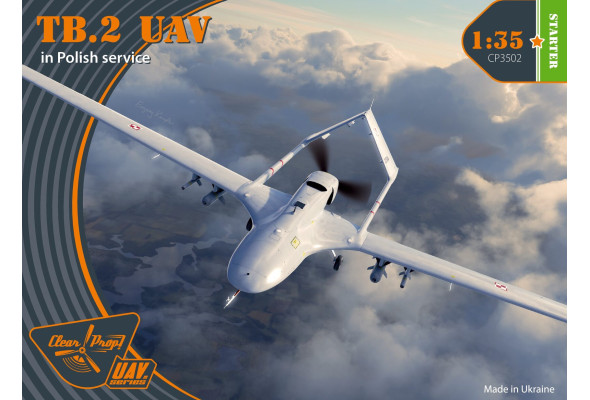 Shop 1/35 TB.2 UAV in Polish service Scale Plastic Models and Accessories. Resin Parts. Clear Prop Models Online Store