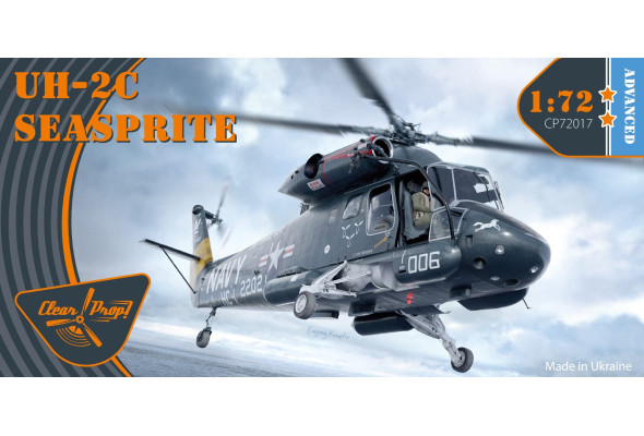Shop 1/72 UH-2C Seasprite Scale Plastic Models and Accessories. Resin Parts. Clear Prop Models Online Store