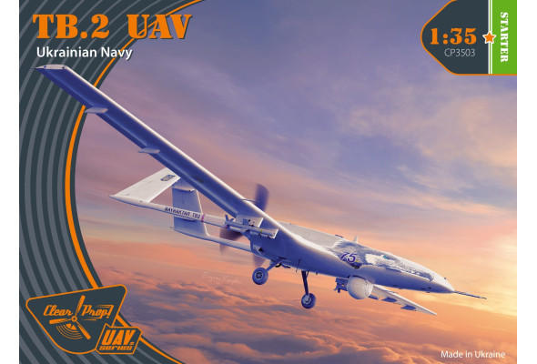 Shop 1/35 TB.2 UAV UKRAINIAN NAVY Scale Plastic Models and Accessories. Resin Parts. Clear Prop Models Online Store