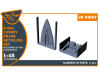 Shop 1/48 F-86A Canopy frame detailing set for CP kits Scale Plastic Models and Accessories. Resin Parts. Clear Prop Models Online Store