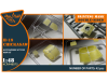 Shop 1/48 H-19 Chickasaw double-sided painting mask on "yellow kabuki paper" for AMP kit Scale Plastic Models and Accessories. Resin Parts. Clear Prop Models Online Store