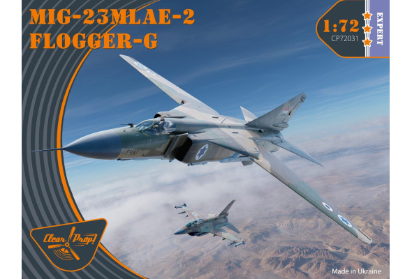 Shop 1/72 MiG-23MLA-2 Flogger-G Scale Plastic Models and Accessories. Resin Parts. Clear Prop Models Online Store