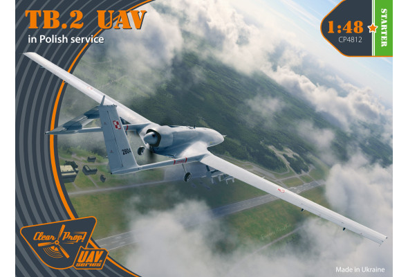 Shop 1/48 TB.2 UAV in Polish service Scale Plastic Models and Accessories. Resin Parts. Clear Prop Models Online Store