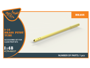 Shop 1/48 I-16 brass pitot tube Scale Plastic Models and Accessories. Resin Parts. Clear Prop Models Online Store