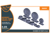 Shop 1/35 CH-54A Tarhe wheels set for ICM kit Scale Plastic Models and Accessories. Resin Parts. Clear Prop Models Online Store