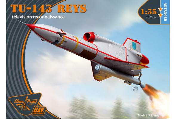 Shop 1/35 Tu-143 Reys television reconnaissance Scale Plastic Models and Accessories. Resin Parts. Clear Prop Models Online Store