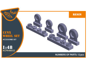 Shop 1/48 Lynx wheel set Scale Plastic Models and Accessories. Resin Parts. Clear Prop Models Online Store