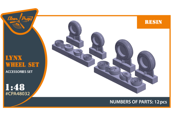 Shop 1/48 Lynx wheel set Scale Plastic Models and Accessories. Resin Parts. Clear Prop Models Online Store