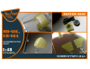 Shop 1/48 UH-60A, MH-60L painting mask on "yellow kabuki paper" for ICM kit Scale Plastic Models and Accessories. Resin Parts. Clear Prop Models Online Store