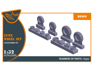 Shop 1/32 Lynx wheel set Scale Plastic Models and Accessories. Resin Parts. Clear Prop Models Online Store