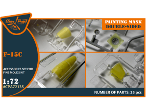 Shop 1/72 F-15C painting mask on "yellow kabuki paper" for Finemolds kits Scale Plastic Models and Accessories. Resin Parts. Clear Prop Models Online Store